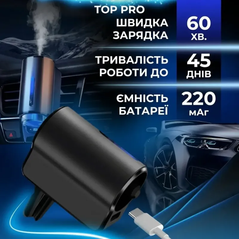 Ароматизатор автомобильный, Аромат цветочный+Морской +Хилтон, 10 мл