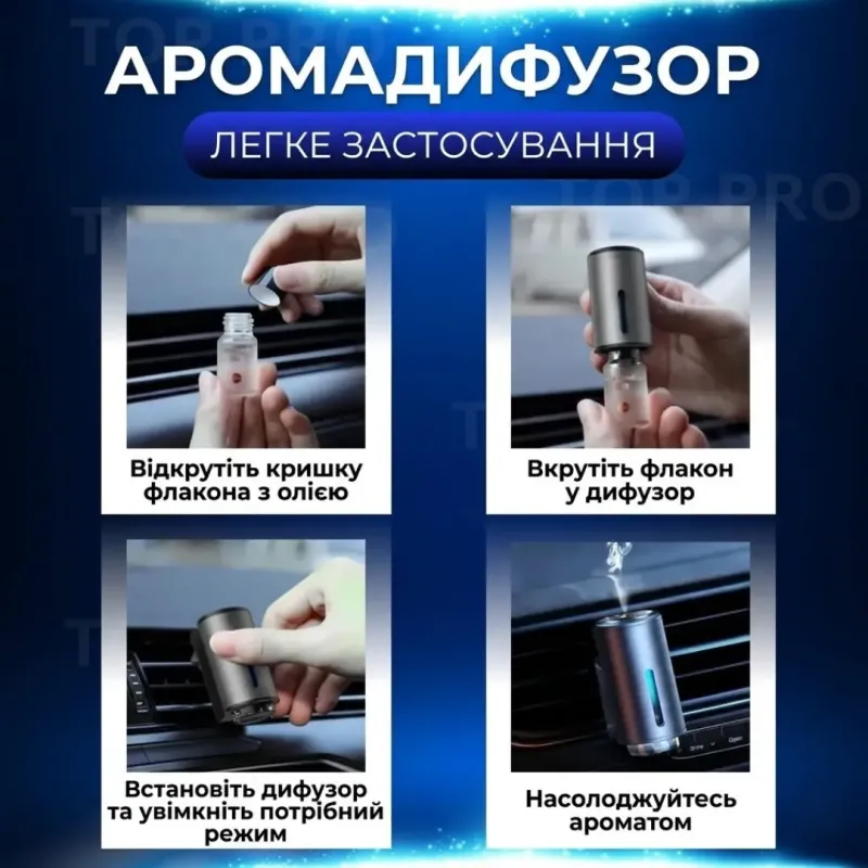 Ароматизатор автомобильный, Аромат цветочный+Морской +Хилтон, 10 мл