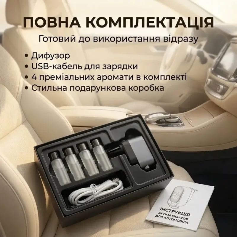Автомобільний ароматизатор, океан; шангріла; шанель; хілтон; 30 мл