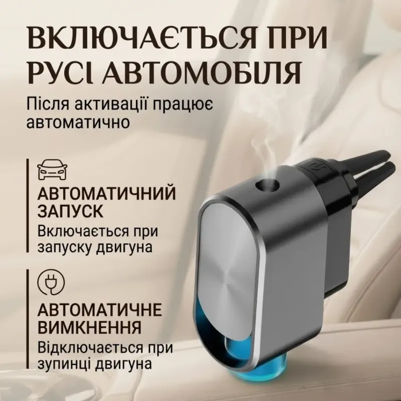 Автомобільний ароматизатор, океан; шангріла; шанель; хілтон; 30 мл