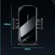 Автомобильный держатель RADIANCE SKY для телефона с беспроводной зарядкой для Android и Iphone