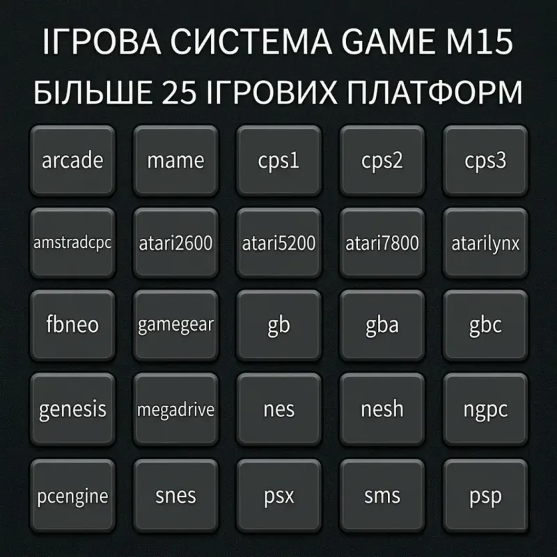 Игровая консоль 64GB, 4К + 2 джойстика с 20000 играми, M8Pro / Портативная игровая приставка для телевизора