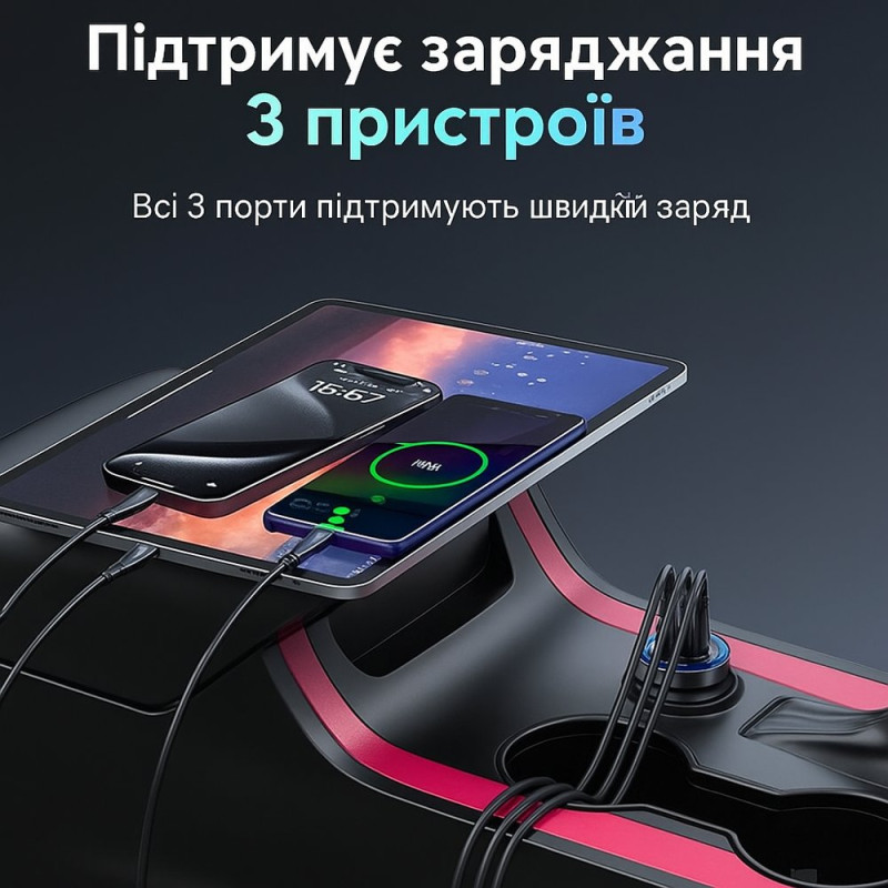 Yesido Y59 автомобильное зарядное устройство 200W