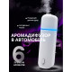 Умный аромадифузор в автомобиль Ultrasonic Black и 6 ароматов