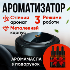 Автомобильный ароматизатор-диффузор + 3 аромата в комплекте