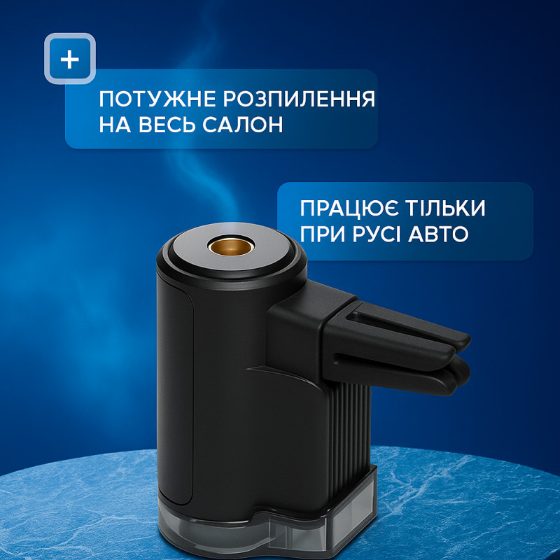 Автоматический ароматизатор в машину Арома диффузор для авто с распылением