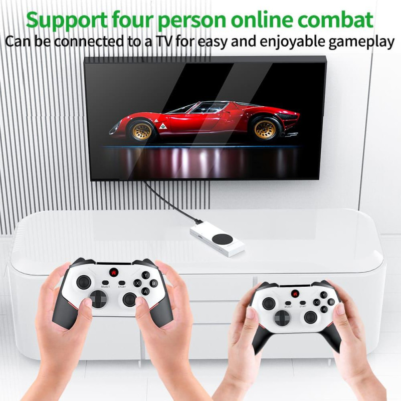 Игровая приставка 4K • 30 000+ игр • 128 ГБ • 2 беспроводных геймпада • HDMI (PS2 / PSP / SEGA / Nintendo)