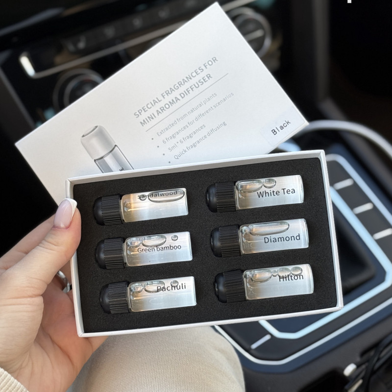Набор ароматов для автомобильного диффузора Ultrasonic (без диффузора)