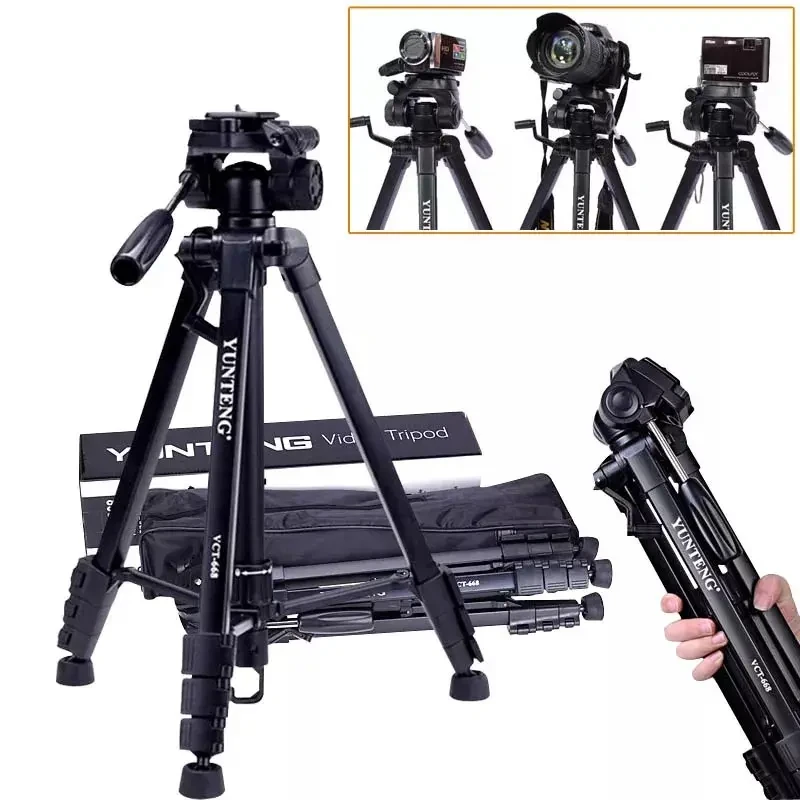 ПРОФЕСІЙНИЙ ШТАТИВ YUNTENG VCT-668 для телефона та фотопарата