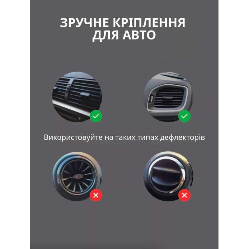 Умный автодержатель с беспроводной зарядкой – надёжная фиксация
