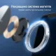 Беспроводная зарядка для iPhone с MagSafe магнитная быстрая для телефона iPhone 12, 13, 14, 15, 16, 17, автомобильное зарядное устройство адаптер держатель с магсейф в машину зарядник для айфон, 15 Вт