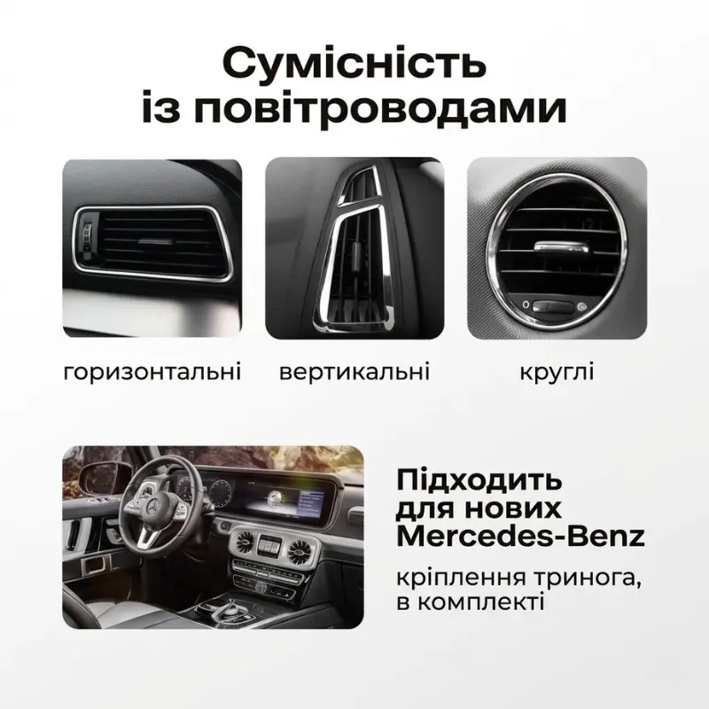 Держатель для телефона автомобильный с зарядкой MagSafe Qi2 15W Sancy, магнитный держатель в машину для iPhone