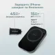 Держатель для телефона автомобильный с зарядкой MagSafe Qi2 15W Sancy, магнитный держатель в машину для iPhone
