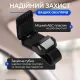 Держатель для очков в автомобиль, на козырек, черный / Держатель для очков в машину