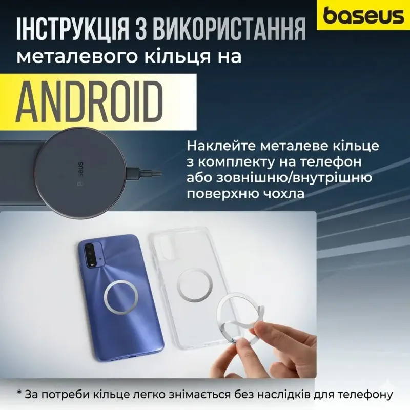 Baseus Автомобільний MagSafe тримач із бездротовою зарядкою 15W